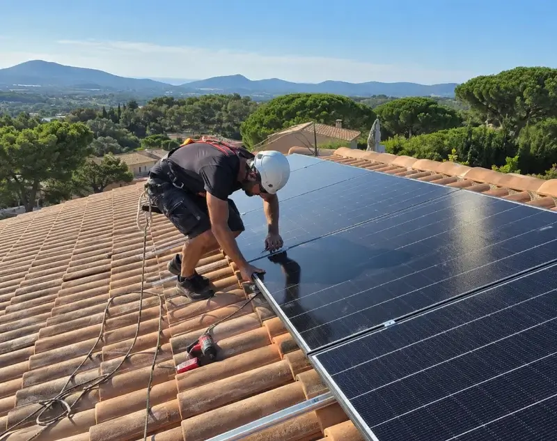 Installateur panneaux solaires Saint-Aupre — pose photovoltaïque sur toiture